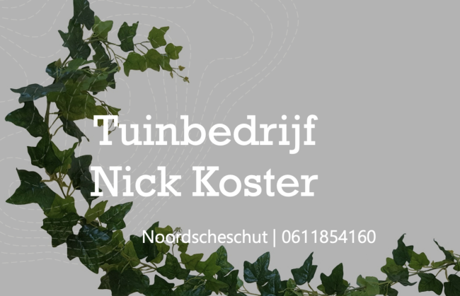 Hoveniersbedrijf Nick Koster